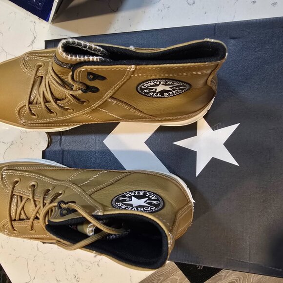 Converse Chuck Taylor All Star Equip Waterproof Hi Boots Brown A08556C Men SZ 10 - Picture 9 of 11